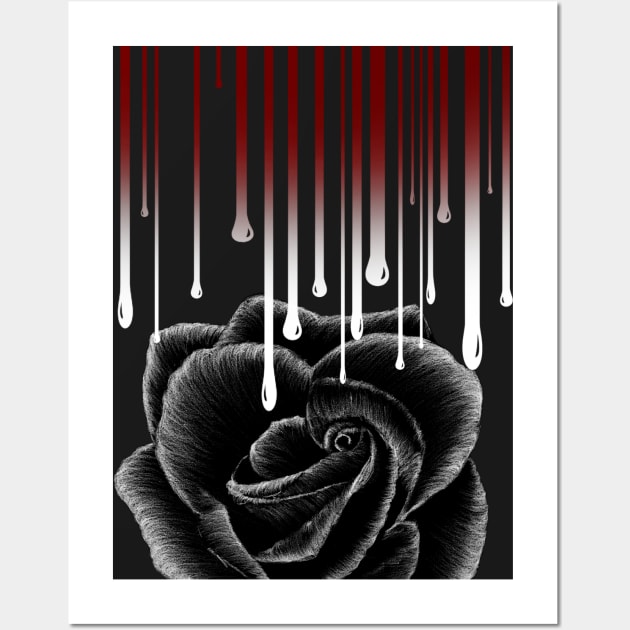 Rose Wall Art by OM